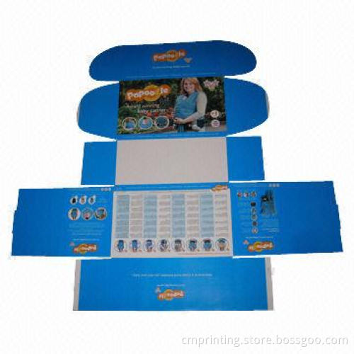 Corrugated Box with Printing, Available in Full Color, 250gsm Grey Board, with K9K